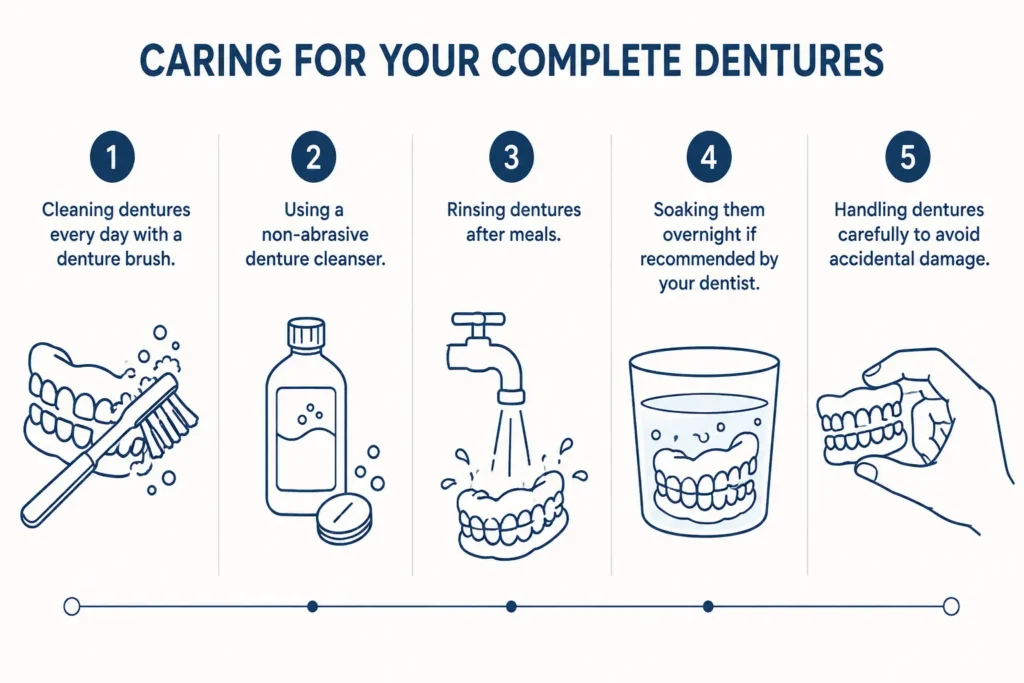 Caring for Your Complete Dentures